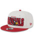 Фото #4 товара Men's Stone, Cardinal Arizona Cardinals 2023 NFL Draft 9FIFTY Snapback Adjustable Hat
