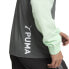 Фото #4 товара Puma Fit Woven Quarter Zip Pullover Mens Green, Grey Casual Tops 52492380