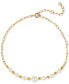ფოტო #1 პროდუქტის AJOA by 18k Gold-Plated Imitation Pearl Ankle Bracelet