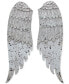Фото #1 товара Wood Small Angel Wings with Distressed Finish, Gray