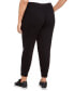 ფოტო #3 პროდუქტის Plus Size Tie-Waist Jogger Pants