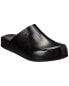 Фото #1 товара Ferragamo Dassa Leather Mule Men's Black 9 Uk M