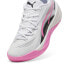 Фото #4 товара Puma All-Pro Nitro 30968901 Mens White Leather Athletic Basketball Shoes