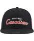 ფოტო #4 პროდუქტის Mitchell Ness Men's Black Montreal Canadiens Core Team Script 2.0 Snapback Hat