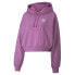 Фото #1 товара Puma Pivot Cropped Pullover Hoodie Womens Pink Casual Outerwear 53420204