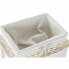 Фото #4 товара Тумба с ящиками DKD Home Decor Натуральный Белый плетеный Древесина павловнии (40 x 29 x 58,5 cm)