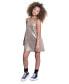 Фото #1 товара Big Girls Sleeveless Sequin Tent Dress