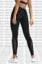Фото #2 товара Леггинсы Nike Pro Tigh Fit Full Length Toparlayıcı Tam Boy Siyah - женская одежда