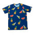 HOOPOE Fruity short sleeve T-shirt Navy / Yellow / Red / Green, XL - фото #1