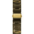 Фото #5 товара Guess Herren Armbanduhr DRAGON Drachenmuster-Armband Gold-Schwarz 42 mm GW0649G1