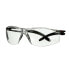 Фото #5 товара 3M SF501ASP-BLK - Safety glasses - Assembly work - Construction/renovation work - Dust work - Grinding work - Turning/routing work - Work... - Any gender - Black - Transparent - Polycarbonate (PC)