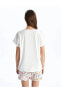 Фото #7 товара Пижама LCW DREAM Женская сорочка с шортами