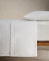 (200 thread count) topstitched percale duvet cover