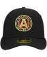 Фото #4 товара Men's Black Atlanta United FC Primary Logo Low Profile 59FIFTY Fitted Hat