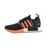 Adidas NMD_R1 Men's Shoes Core Black-Screaming Orange-Grey Five G55575