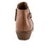 Softwalk Rimini Perf S2315-215 Womens Brown Extra Wide Ankle & Booties Boots