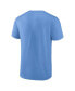 Фото #3 товара Men's Blue Winnipeg Jets Authentic Pro Wordmark Alt Logo T-shirt