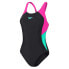 SPEEDO Colourblock Splice Muscleback Swimsuit