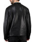 Фото #2 товара Men's Café Racer Nappa Leather Jacket