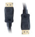 Techly ICOC-DSP-A14-005 - 1 m - DisplayPort - DisplayPort - Male - Male - Black
