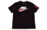 Фото #1 товара Nike Sportswear 圆领运动休闲短袖T恤 男款 黑色 / Футболка Nike Sportswear T CW0385-010