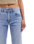 Фото #9 товара Stradivarius STR straight low waist jean with stretch in light blue