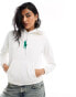 Фото #1 товара Polo Ralph Lauren hoodie with large chest logo in white