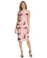 Фото #1 товара Women's Printed Mesh Sleeveless Dress