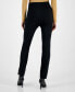 Фото #2 товара Women's Stud Slit Ponté-Knit Leggings, Created for Macy's