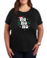 Фото #1 товара Air Waves Trendy Plus Size Holiday Graphic T-shirt