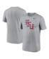 Men's Heather Gray Florida State Seminoles Primetime Legend Alternate Logo T-Shirt