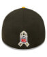 Фото #3 товара Men's Black, Yellow Pittsburgh Steelers 2022 Salute To Service 39THIRTY Flex Hat