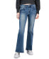 Фото #1 товара Juniors' High-Rise Bootcut Embellished-Pocket Jeans