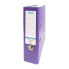ELBA Lever arch file PVC lined cardboard with rado top folio spine 80 mm purple