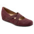Фото #2 товара Softwalk Waverly S1762-606 Womens Burgundy Narrow Mary Jane Flats Shoes 9.5