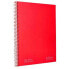 Фото #1 товара NAVIGATOR A4 spiral notebook hardcover 80h 80gr horizontal with red margin