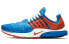 Фото #2 товара Кроссовки Nike Air Presto "Soar" мужские, оранжево-голубые.