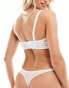 Фото #6 товара Ivory Rose Fuller Bust Bridal Milan DD-G mesh balconette bra in white