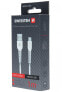 Фото #1 товара Swissten 71505521 - 1 m - USB A - Micro-USB A - White