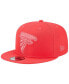 ფოტო #2 პროდუქტის Men's Red Atlanta Falcons Color Pack Brights 9FIFTY Snapback Hat