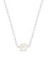 Фото #1 товара Sterling Forever women's Medium Pearl Pendant Necklace