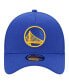 Фото #4 товара Men's Royal Golden State Warriors A-Frame 9FORTY Adjustable Hat