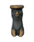 Фото #1 товара Журнальный столик Design Toscano Черный Лес со статуей медведя