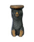 Black Forest Bear Pedestal Table