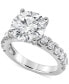 ფოტო #1 პროდუქტის Certified Lab Grown Diamond Engagement Ring (6 ct. t.w.) in 14k Gold