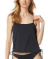 ფოტო #1 პროდუქტის Women's Grommet-Detail Tankini Top