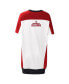Women's White Georgia Bulldogs Home Run T-shirt Dress