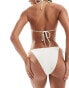 Фото #2 товара 4th & Reckless antibes tie side bikini bottom in white