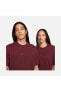 Фото #3 товара Sportswear Premium Essentials Oversize Short-Sleeve Bordo Erkek T-shirt