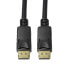 LogiLink CV0119, 1 m, DisplayPort, DisplayPort, Male, Male, Black